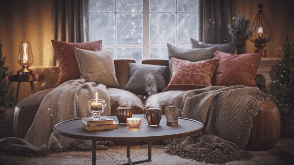découvrez nos indispensables pour créer une ambiance cocooning chez vous cet hiver. transformez votre intérieur en un havre de chaleur et de confort avec des astuces déco, des textiles douillets et des éclairages chaleureux.