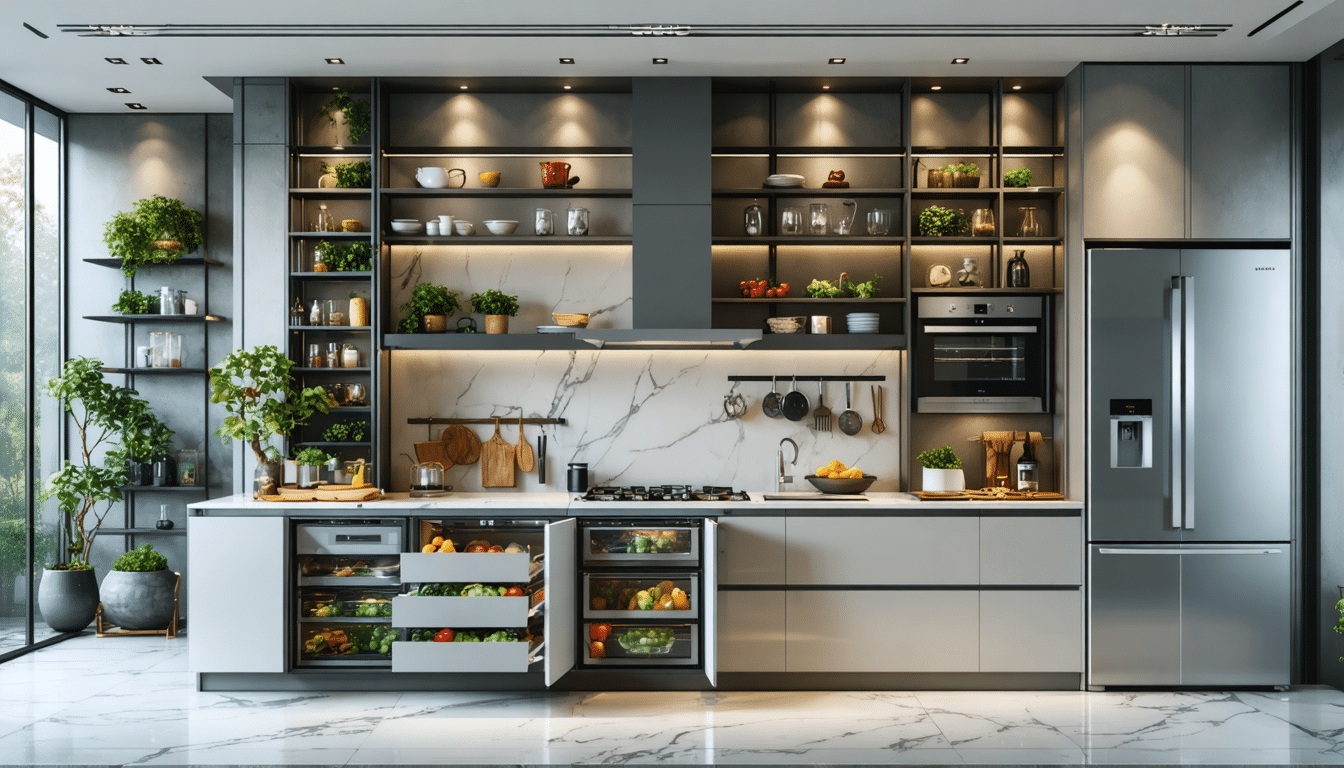 découvrez les innovations de 2024 en matière de rangements astucieux pour une cuisine organisée et sans désordre. transformez votre espace avec des solutions pratiques et design qui optimiseront chaque mètre carré.