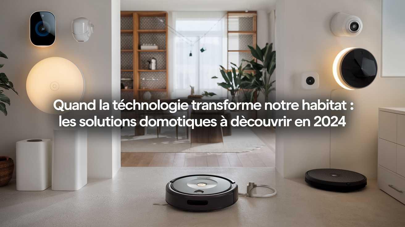 Quand la technologie transforme notre habitat : les solutions domotiques à découvrir en 2024