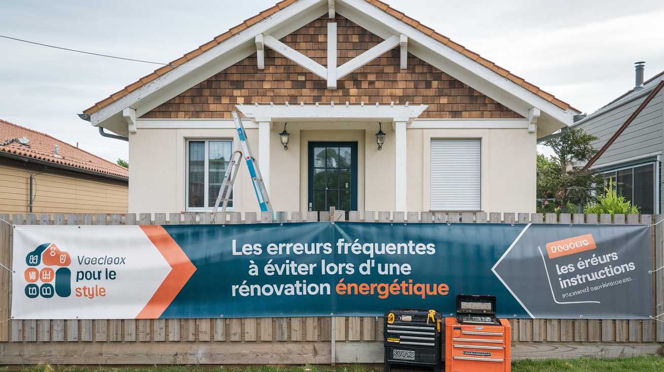 Les erreurs fréquentes à éviter lors d’une rénovation énergétique
