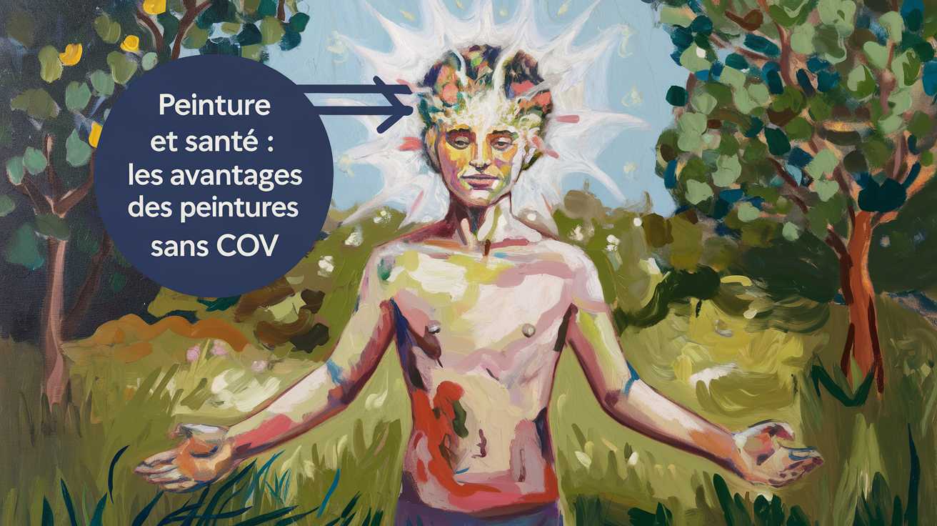 Peinture et santé : les avantages des peintures sans COV