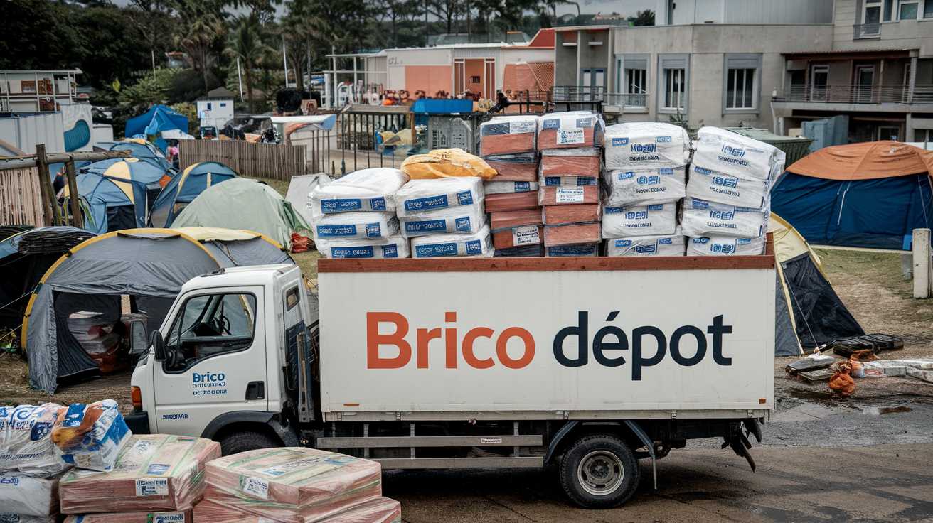 Brico Dépôt et sa fondation apportent un soutien financier aux sinistrés de Mayotte