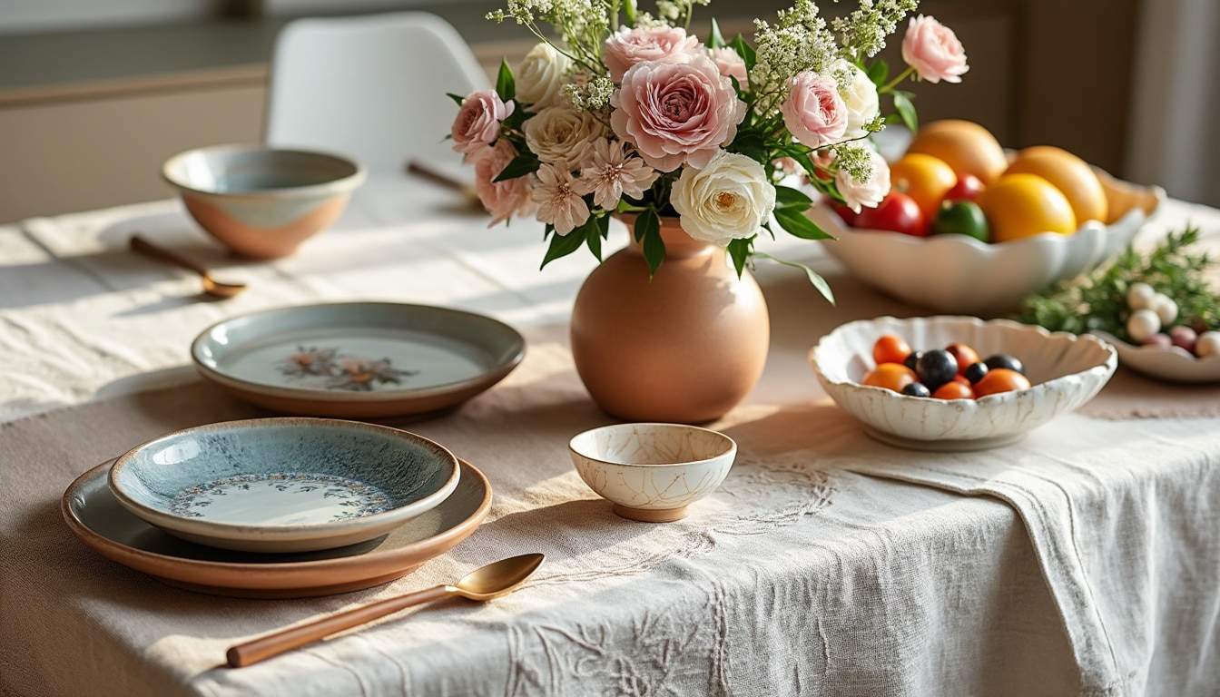 découvrez les créations artisanales uniques de la céramiste marion graux, qui apportent une touche d'élégance et de chaleur à votre table. plats, tasses et objets décoratifs, chaque pièce est conçue avec passion pour sublimer vos repas et vos moments partagés.