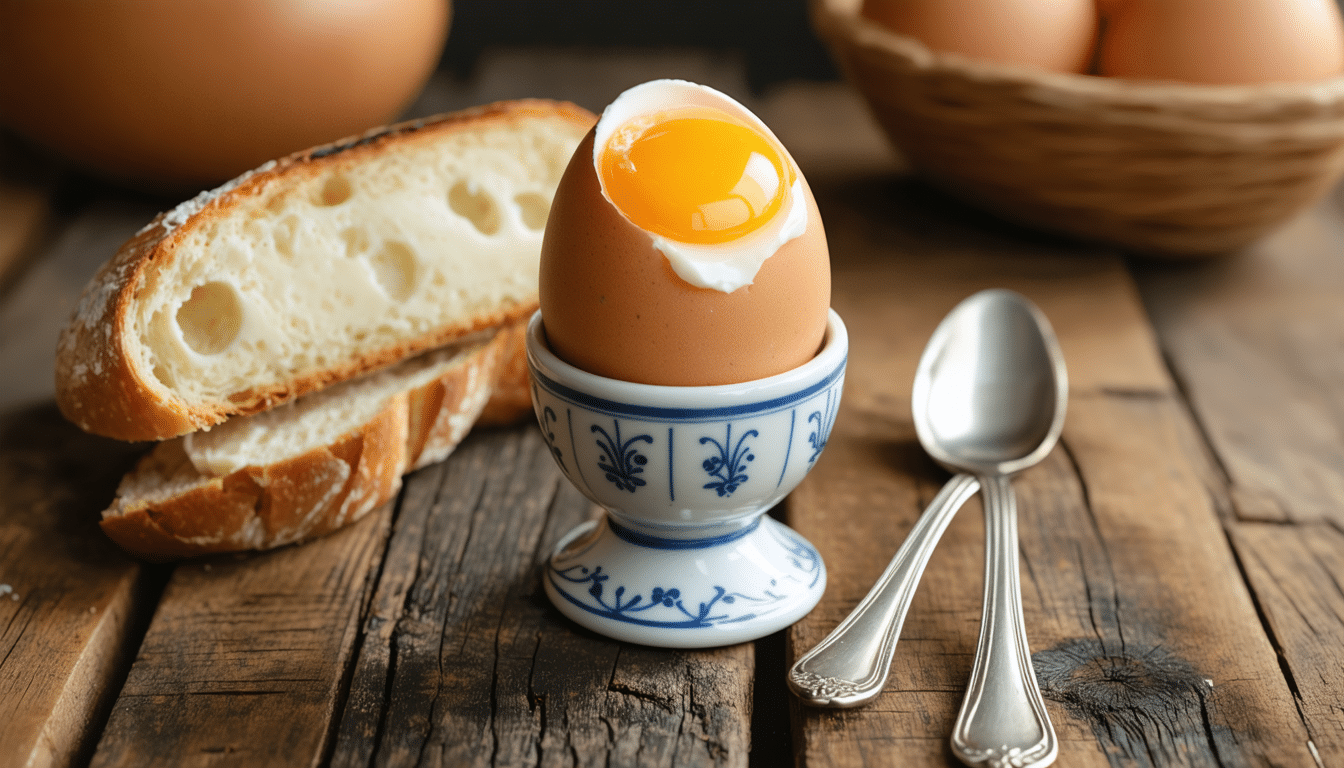 découvrez les secrets pour préparer l'œuf à la coque parfait avec notre guide étape par étape. obtenez un jaune crémeux et un blanc délicat chaque fois grâce à des conseils simples et des astuces pratiques.