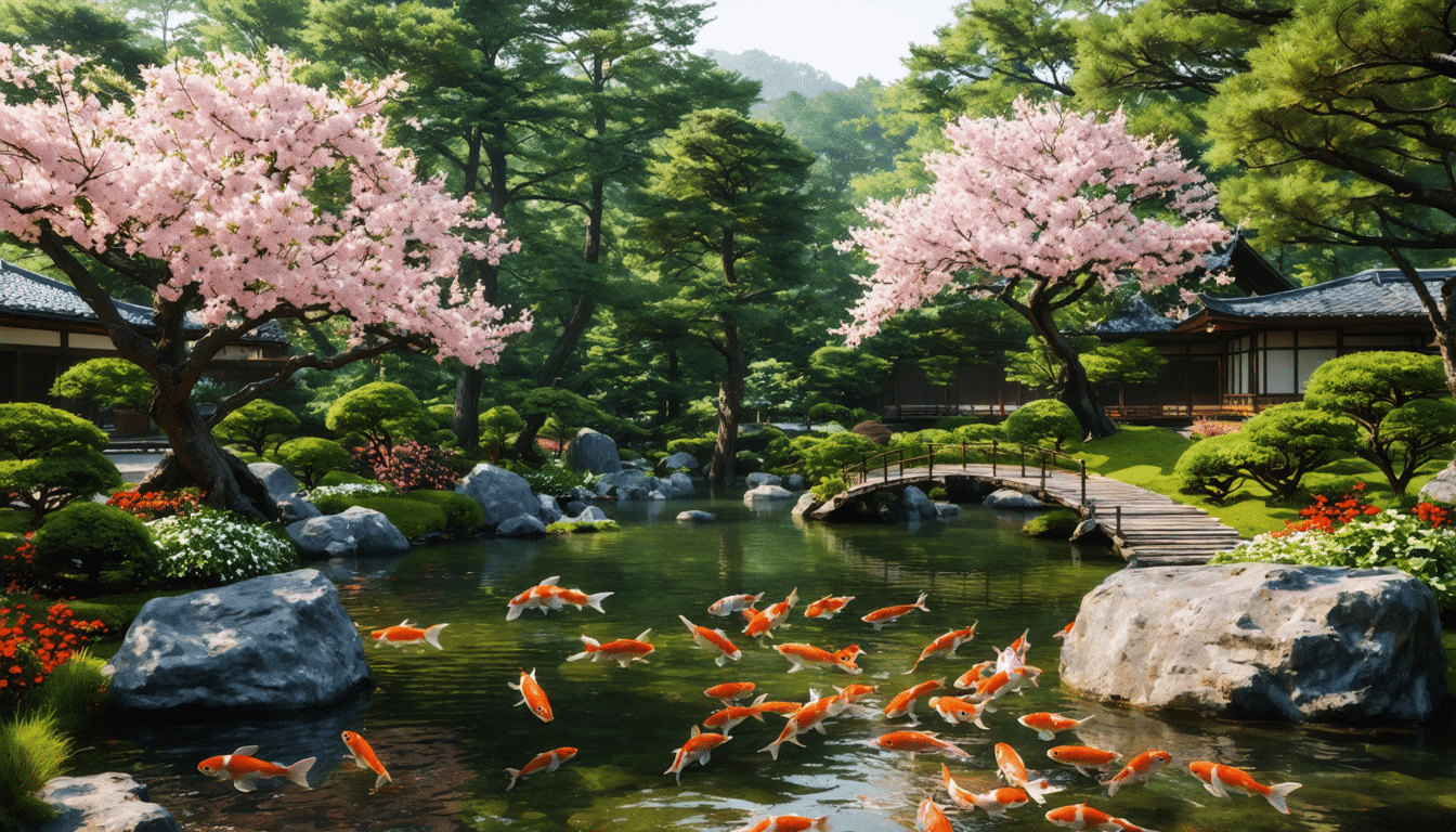 découvrez le jardin japonais d'ichikawa, un lieu enchanteur où sérénité et beauté se rencontrent. promenez-vous au milieu de paysages paisibles, de ruisseaux apaisants et de végétation luxuriante, et laissez-vous transporter par l'harmonie de la nature.