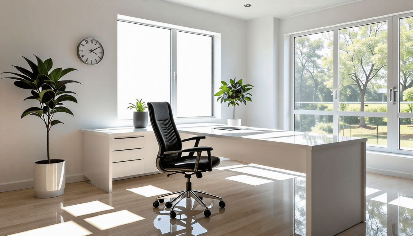 découvrez comment un bureau blanc peut transformer votre espace de travail en un environnement épuré et lumineux. inspirez-vous de nos astuces pour optimiser votre productivité et créer une atmosphère propice à la concentration.