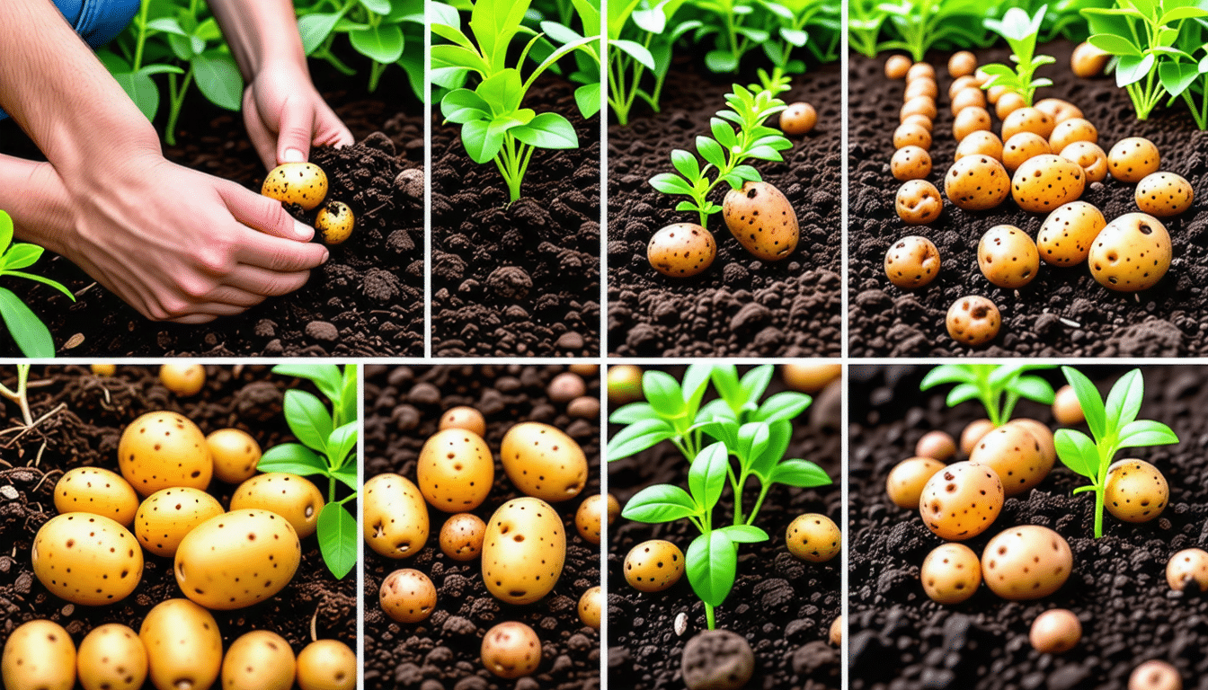 découvrez notre guide complet pour planter des pommes de terre et obtenir une récolte abondante. apprenez les techniques de préparation du sol, les variétés à choisir, ainsi que les astuces d'entretien pour réussir votre culture. transformez votre jardin en un véritable potager productif !
