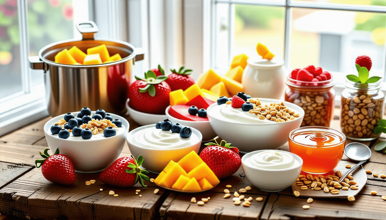 découvrez comment préparer des yaourts maison savoureux avec nos techniques et astuces pratiques. transformez vos desserts lactés en délices inoubliables et apprenez à varier les plaisirs. que vous soyez débutant ou expert, nos conseils vous aideront à réussir à coup sûr !