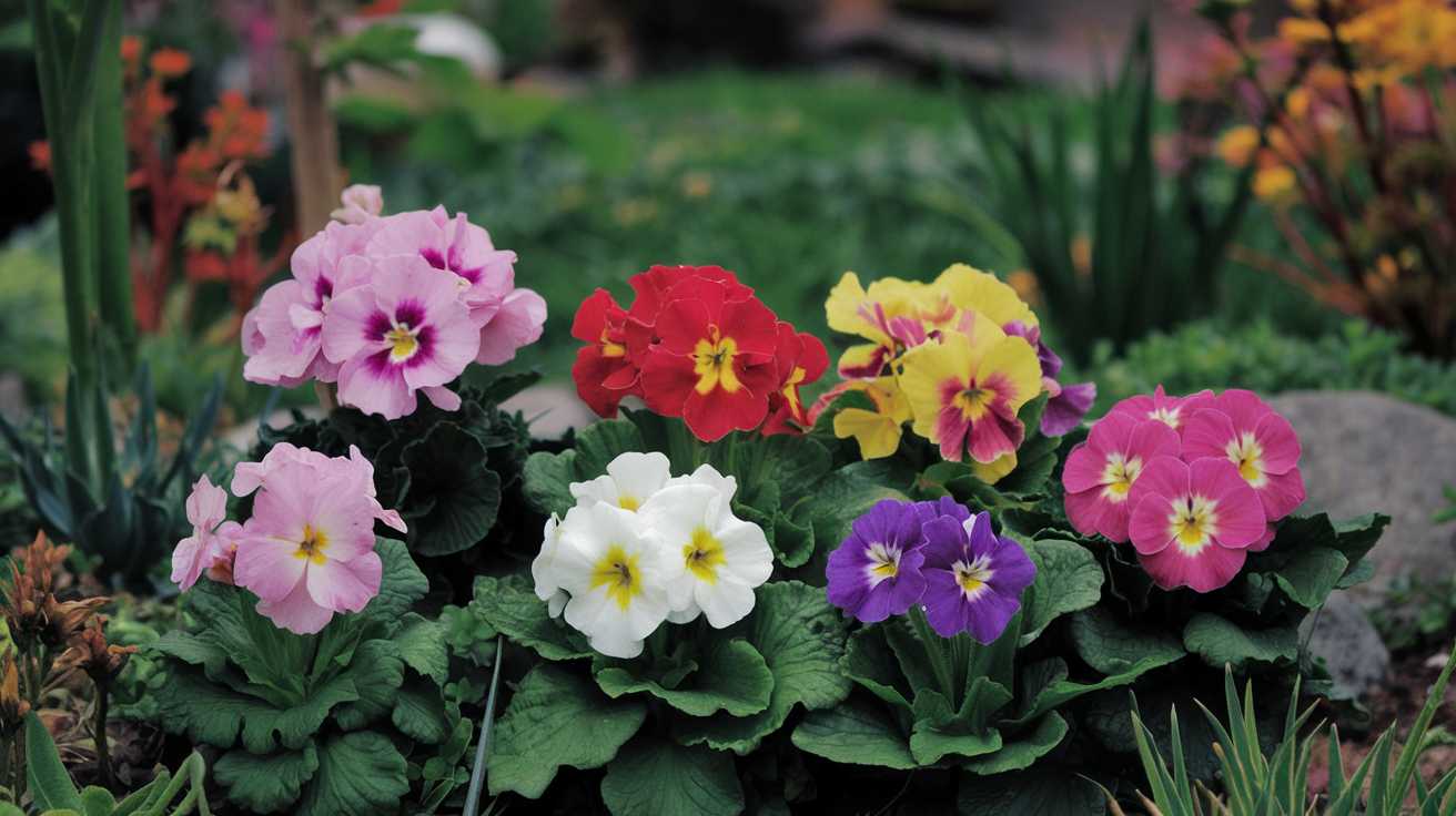 Cinq variétés de primevères pour égayer votre jardin