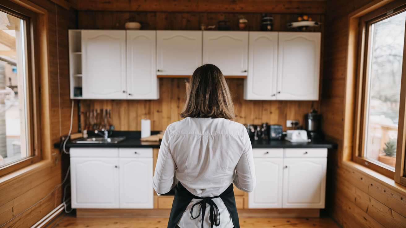 Créez une atmosphère naturelle et lumineuse avec une cuisine en bois blanc : conseils et astuces