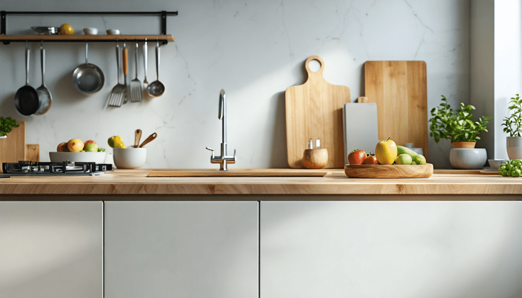découvrez les normes et conseils ergonomiques pour la hauteur du plan de travail de votre cuisine. apprenez comment ajuster ces mesures pour un confort optimal et une utilisation pratique, tout en tenant compte des marges d'adaptation nécessaires.