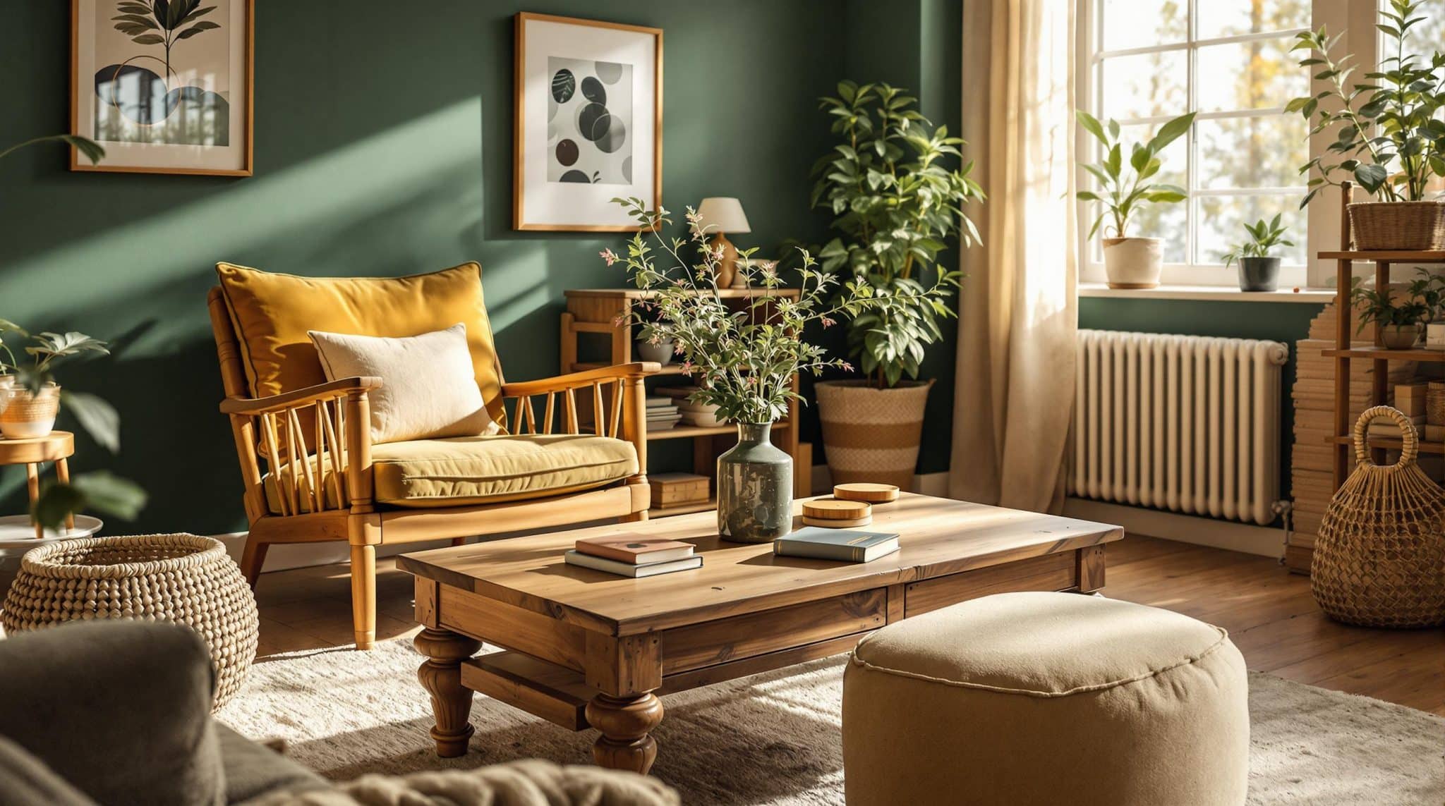 découvrez comment le vert sapin et le bois s'unissent pour créer une ambiance chaleureuse et accueillante. apprenez à harmoniser ces éléments pour transformer votre intérieur en un cocon douillet.