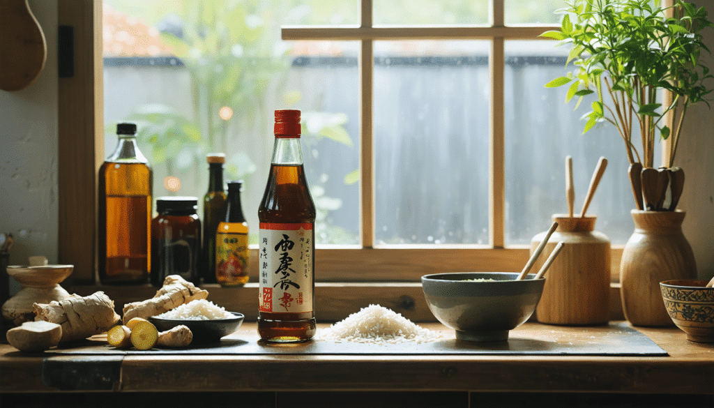 découvrez les multiples usages du mirin en cuisine japonaise et explorez les alternatives disponibles en france pour enrichir vos plats d'inspiration asiatique. apprenez à l'utiliser pour rehausser vos sauces, marinades et plats traditionnels.