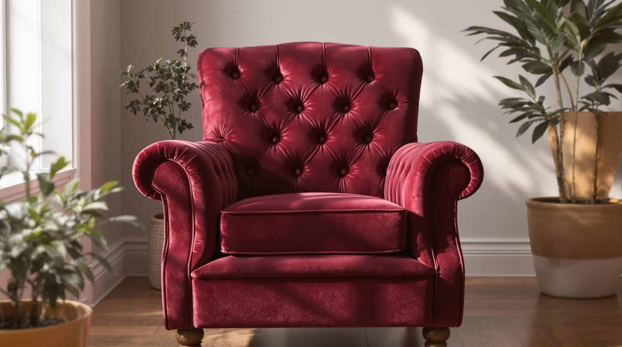 découvrez l'alliance parfaite entre confort et style avec notre fauteuil en velours. apportez une touche d'élégance à votre intérieur grâce à ses lignes raffinées et son matériau luxueux. idéal pour sublimer votre décoration et créer une atmosphère chaleureuse.
