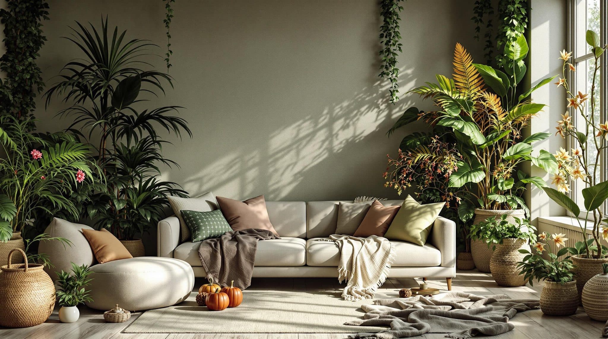 découvrez six idées créatives pour une décoration jungle qui égaye votre intérieur tout au long de l'année. plantes tropicales, motifs exotiques et accessoires naturels s'unissent pour créer une ambiance vivante et chaleureuse, quelle que soit la saison.