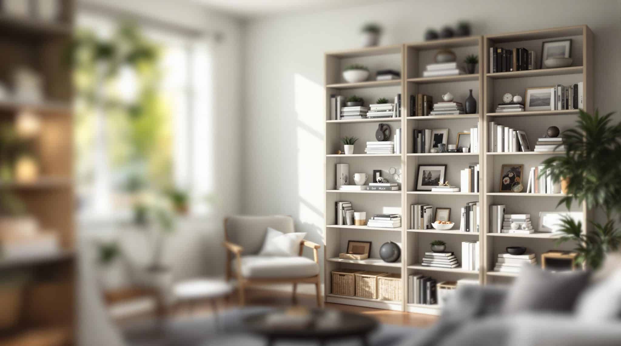 découvrez comment transformer quatre bibliothèques billy d'ikea en une bibliothèque sur mesure élégante et fonctionnelle, le tout pour moins de 1200€. suivez notre guide pratique étape par étape pour maximiser votre espace tout en ajoutant une touche personnalisée à votre intérieur.