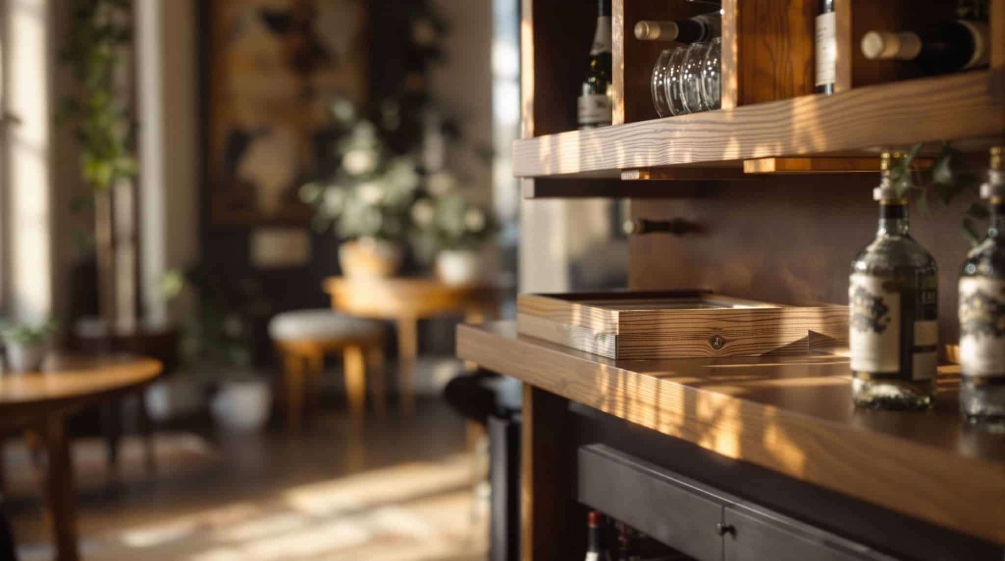 découvrez notre meuble à bouteilles élégant, conçu pour conserver vos meilleurs vins avec style. alliant esthétique et fonctionnalité, il saura s'intégrer parfaitement à votre intérieur tout en préservant la qualité de vos crus.