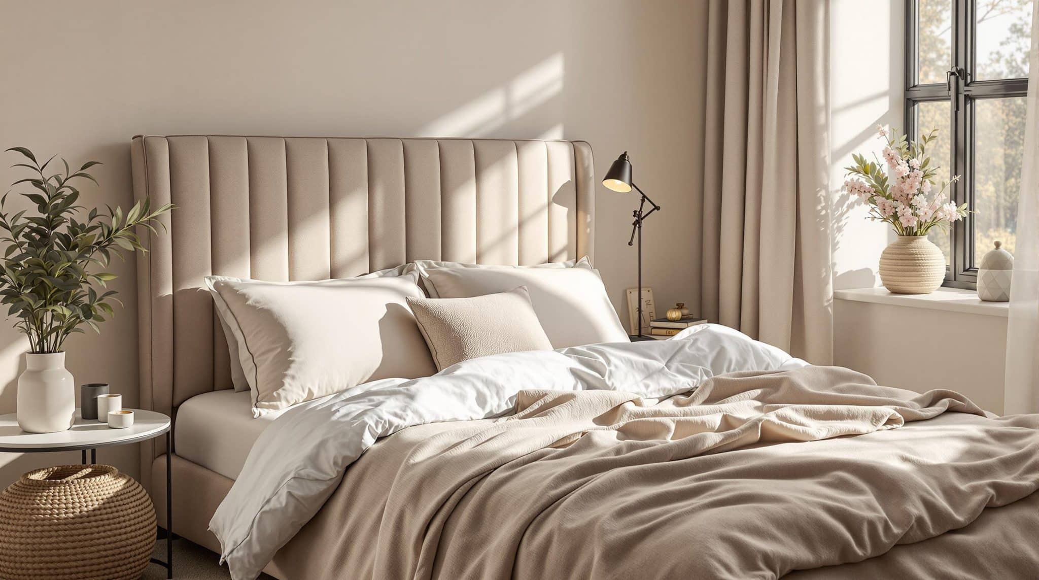 transformez votre chambre en un espace élégant avec une tête de lit ampm. découvrez des designs uniques qui allient confort et style pour un intérieur moderne et apaisant.