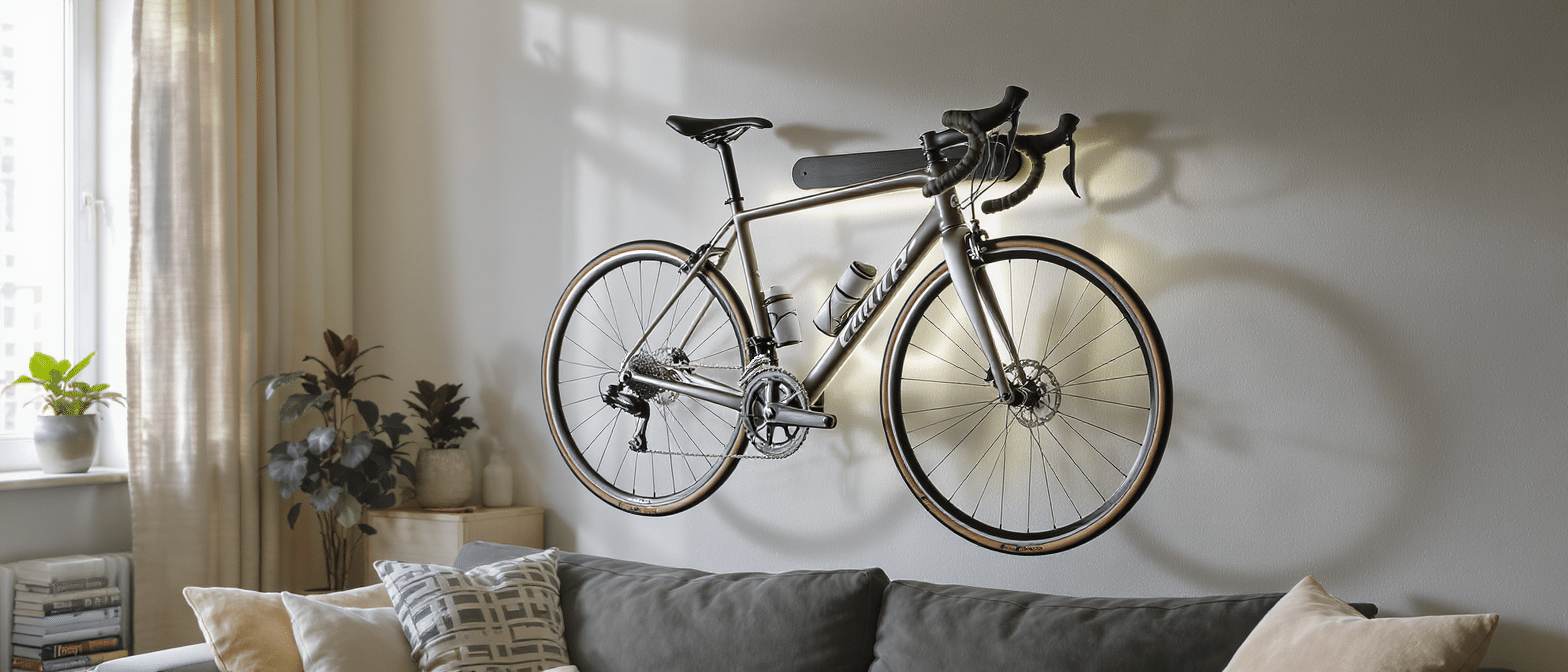 découvrez comment un support mural pour vélos allie praticité et design pour optimiser votre espace, tout en apportant une touche esthétique à votre salon. gagnez de la place et valorisez votre vélo comme un véritable objet déco !
