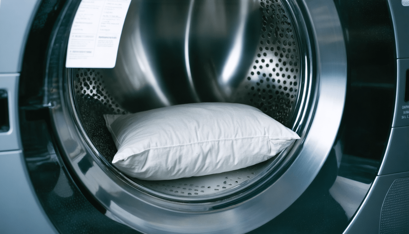 découvrez comment laver un oreiller en machine sans l’abîmer : choix du programme, conseils d’essorage et astuces de séchage pour un oreiller propre et sans déformation.