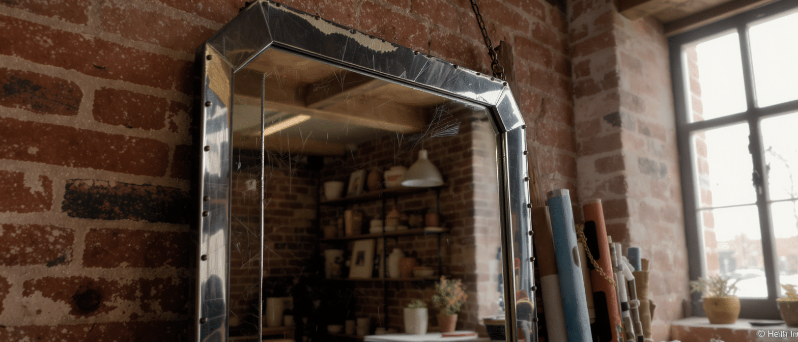 découvrez le miroir industriel, un objet déco tendance au style authentique, parfait pour donner du caractère et de l’originalité à votre intérieur avec une touche élégante et unique.