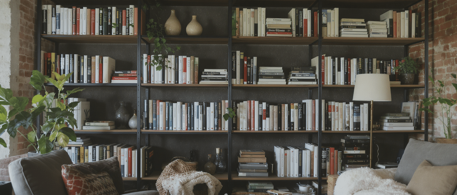 optimisez votre intérieur avec une bibliothèque industrielle élégante : alliez rangement pratique et style moderne pour organiser votre espace de vie avec goût et fonctionnalité.
