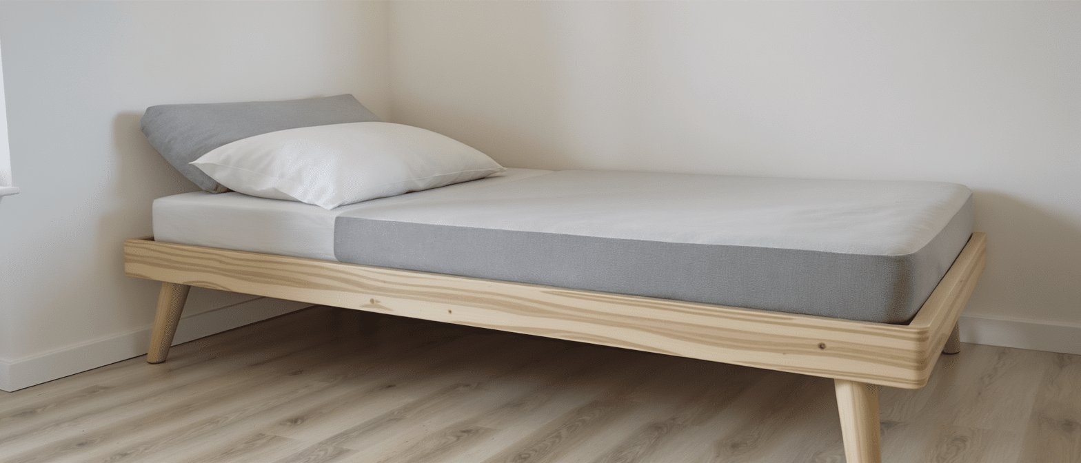 découvrez notre lit de camp au design moderne, parfait pour une décoration tendance et actuelle qui allie confort et style.
