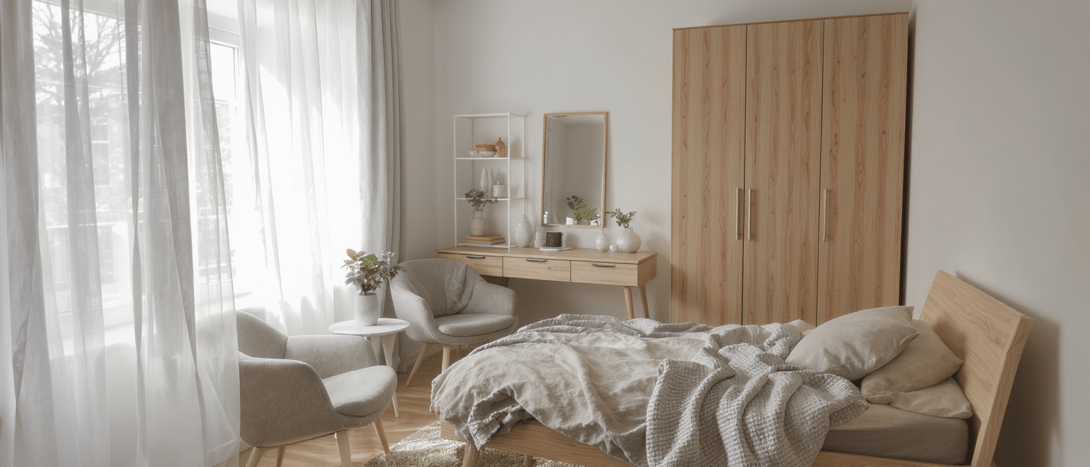 découvrez les meubles indispensables pour transformer votre chambre avec une ambiance scandinave chaleureuse et élégante. style, confort et fonctionnalité au rendez-vous.