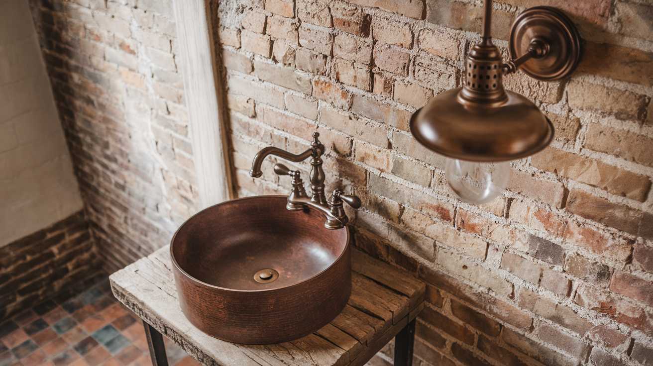 Sublimez votre salle de bain avec un meuble vasque au style industriel tendance !
