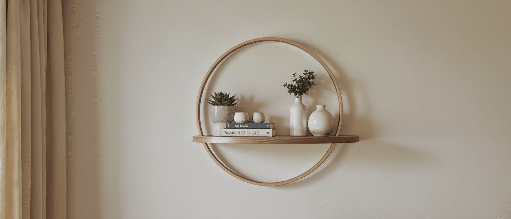 découvrez comment une étagère murale ronde design peut transformer vos murs en ajoutant une touche d'originalité et de modernité à votre intérieur.