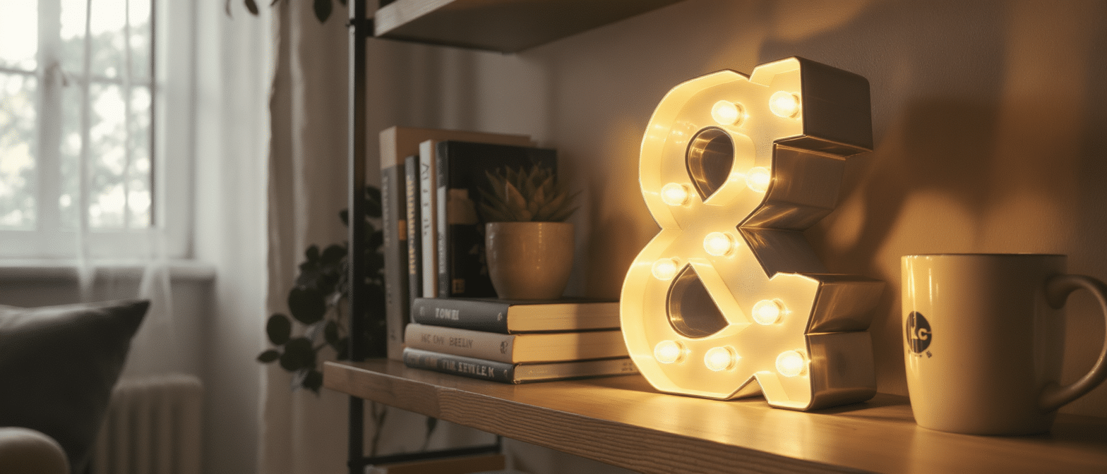 découvrez comment intégrer une lettre lumineuse dans votre décoration pour illuminer votre espace avec style et originalité grâce à nos astuces simples et créatives.