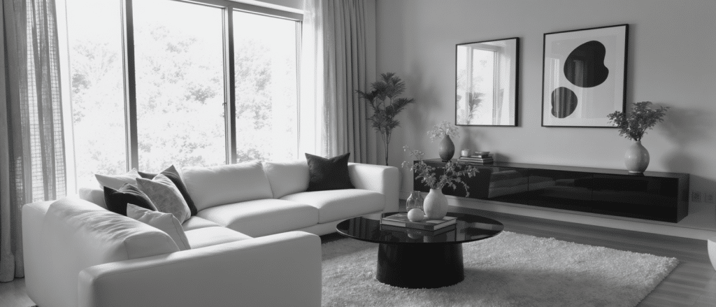 découvrez la décoration noir et blanc, alliant élégance intemporelle et modernité pour un intérieur à la fois chic et stylé. inspirez-vous de nos idées pour transformer votre espace avec ce duo classique et raffiné.