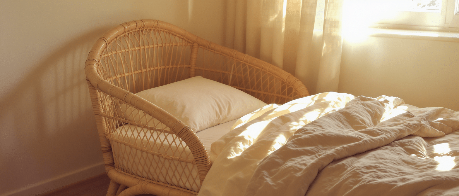 découvrez nos lits en rotin pour enfant alliant charme vintage et confort chaleureux, parfaits pour créer un cocon douillet et élégant dans la chambre de votre petit.