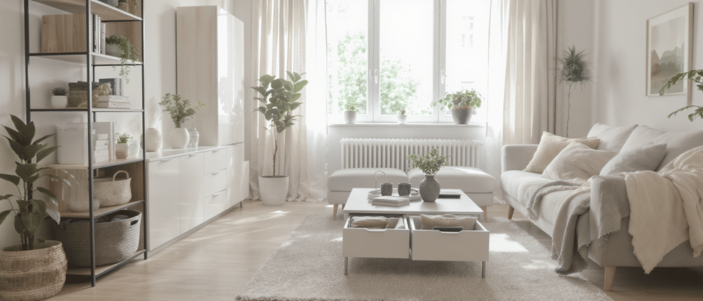 découvrez les meilleures solutions de rangement pour optimiser l'espace et organiser votre salon avec style et praticité.