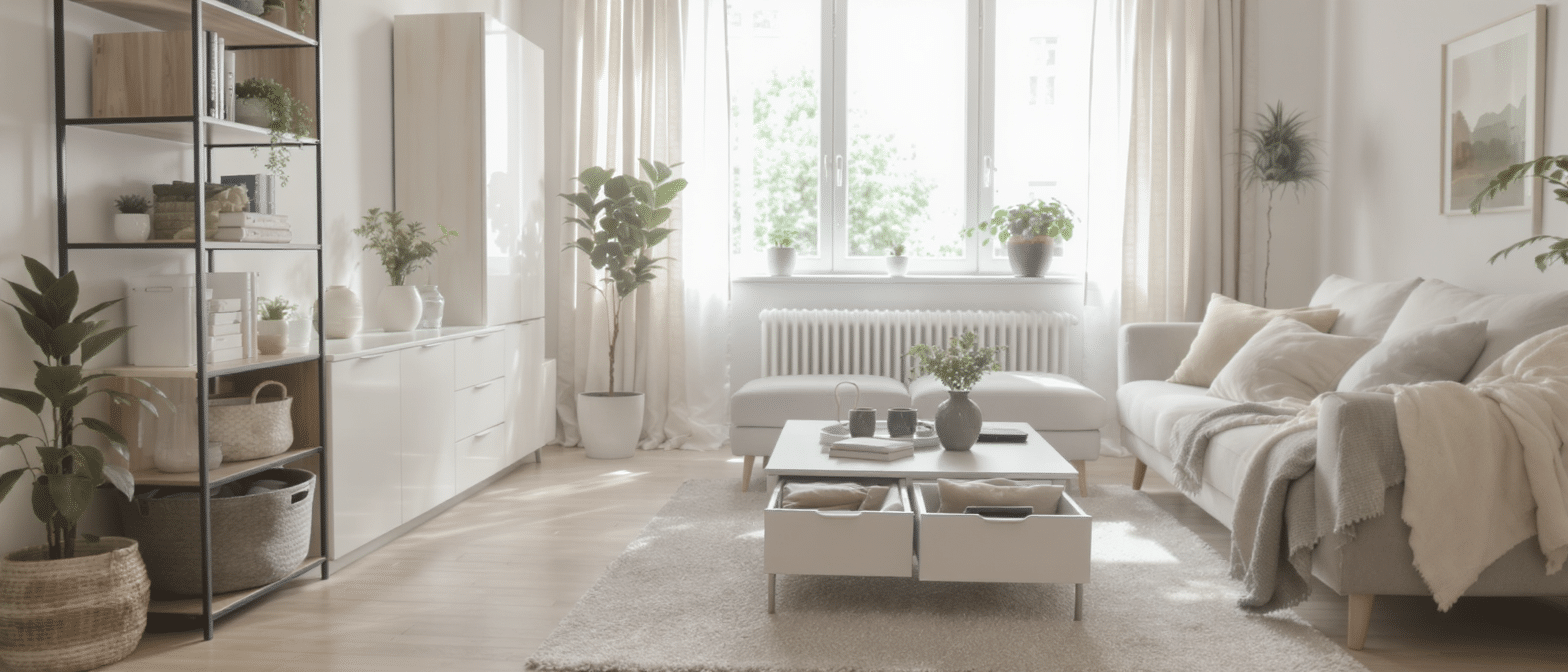 découvrez les meilleures solutions de rangement pour optimiser l'espace et organiser votre salon avec style et praticité.
