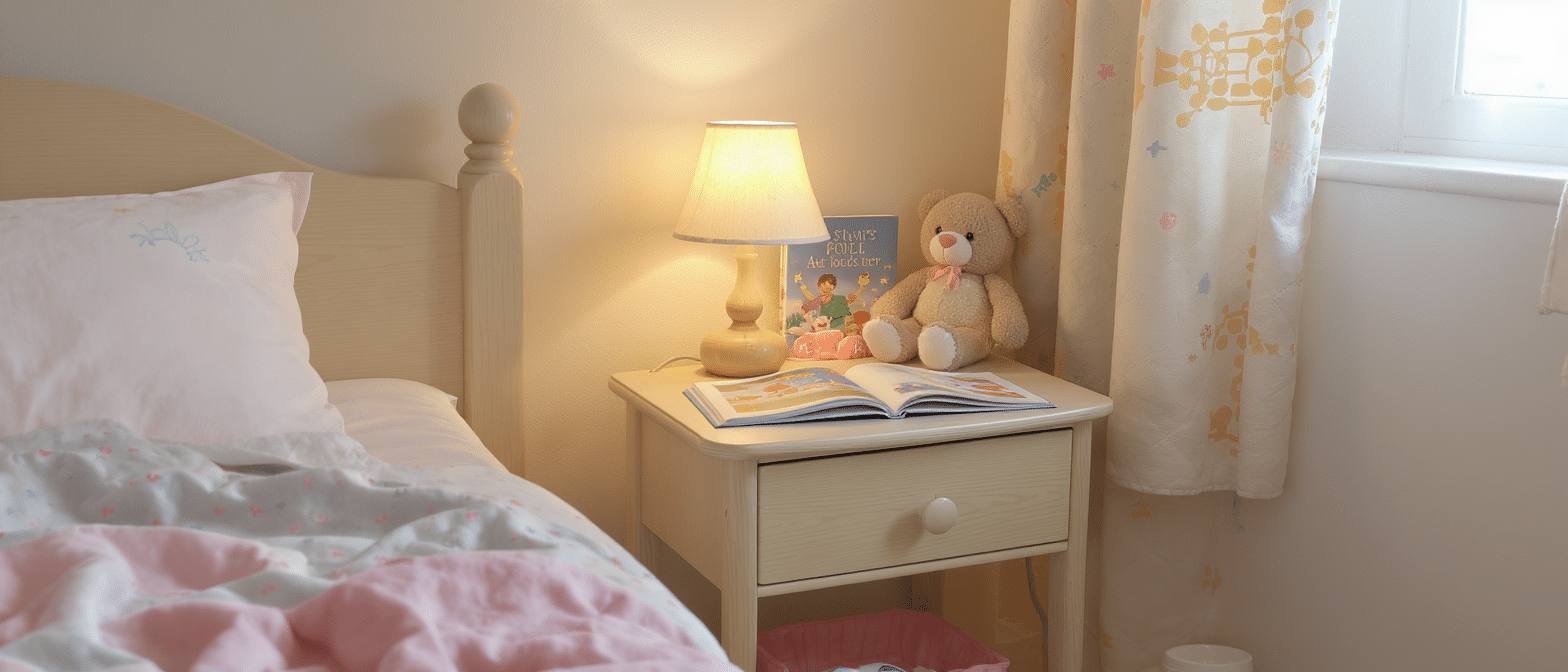 découvrez notre table de chevet pour enfant, le compagnon parfait pour organiser le coin nuit de votre petit trésor avec style et praticité.
