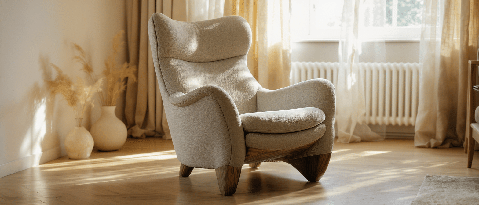découvrez un fauteuil inédit qui apportera une touche d'originalité et d'élégance à votre décoration intérieure, alliant confort et design unique.