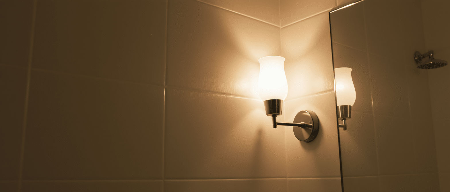 découvrez notre applique murale pour salle de bain, idéale pour sublimer votre espace avec une lumière raffinée et chaleureuse, alliant style et fonctionnalité.