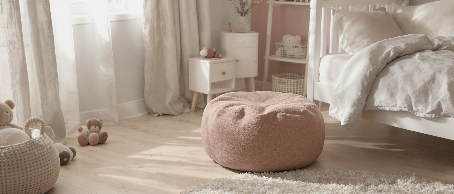 découvrez le pouf enfant, l'accessoire déco incontournable pour créer une chambre de bambin à la fois cosy et stylée, alliant confort et design pour un espace unique.