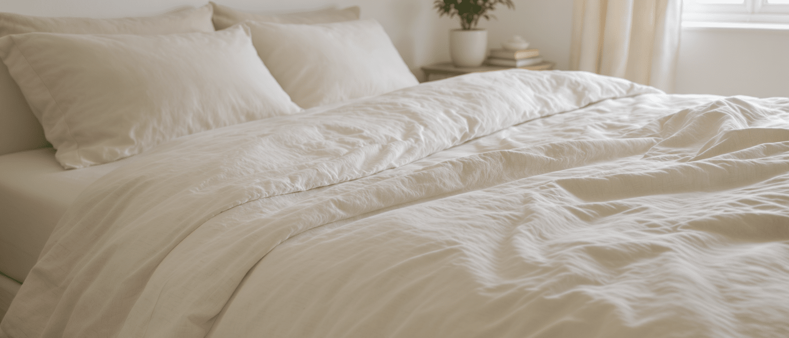 découvrez la housse de couette en lin, alliant élégance naturelle et confort exceptionnel pour des nuits paisibles et raffinées.
