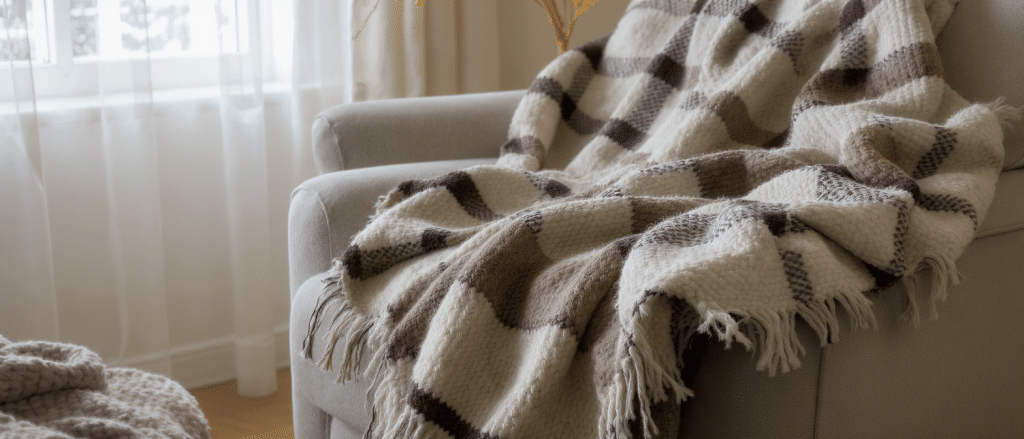 découvrez le plaid en grosse maille, l'indispensable pour un hiver chaud et confortable. profitez d'une douceur exceptionnelle et d'une chaleur enveloppante pour des moments cocooning inoubliables.