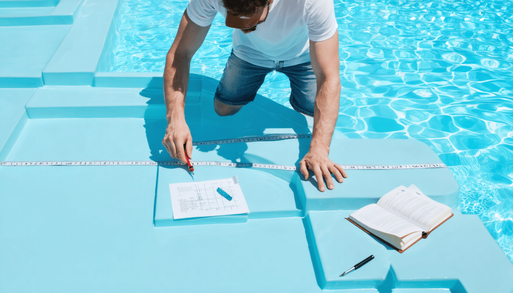 calculez facilement le volume de votre piscine grâce à nos méthodes adaptées à chaque forme de bassin pour une mesure précise et fiable.