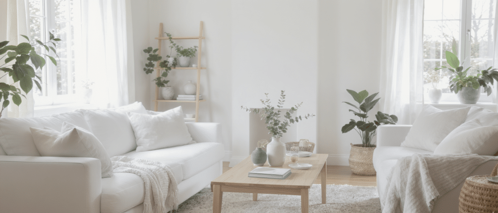 découvrez des salons blancs irrésistiblement charmants alliant élégance et convivialité. inspirez-vous de nos idées déco pour un espace lumineux et accueillant.