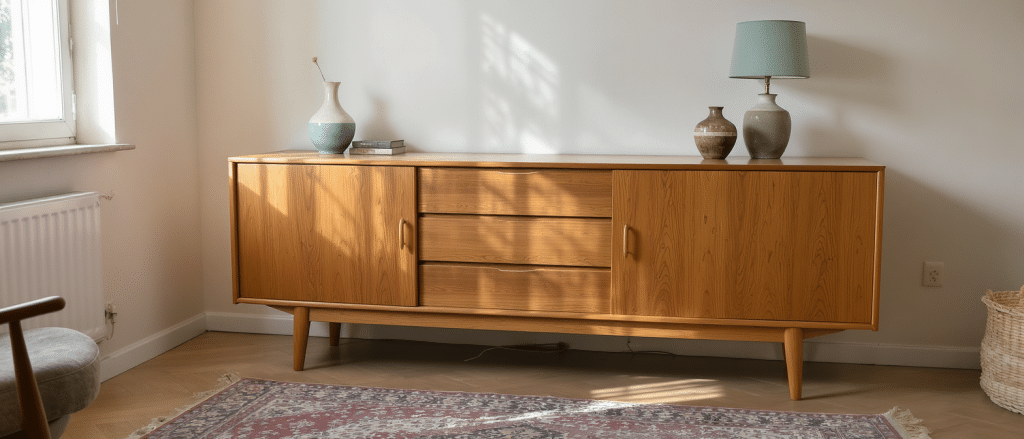 découvrez nos conseils pour choisir l'enfilade scandinave parfaite et créer un style vintage harmonieux et élégant dans votre intérieur.