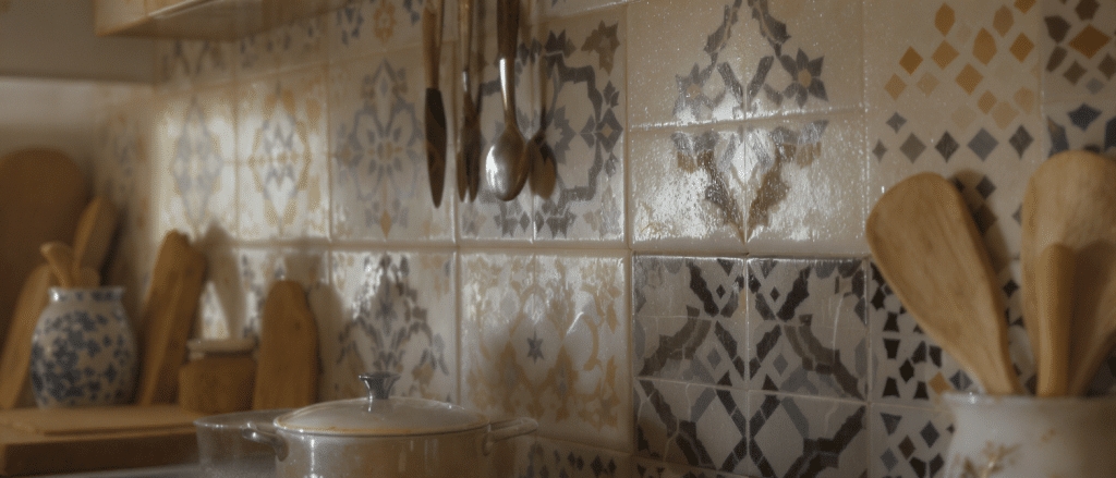 découvrez le charme authentique du carrelage zellige, une touche artisanale et élégante qui transforme votre cuisine en un espace chaleureux et unique.